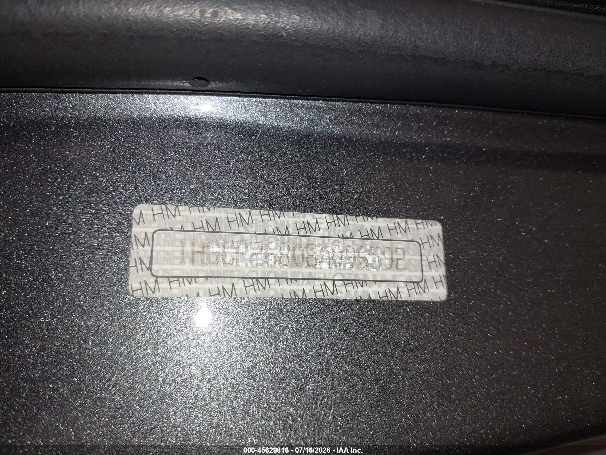 2008 Honda Accord 2.4 Ex-l Gray vin: 1HGCP26808A096592
