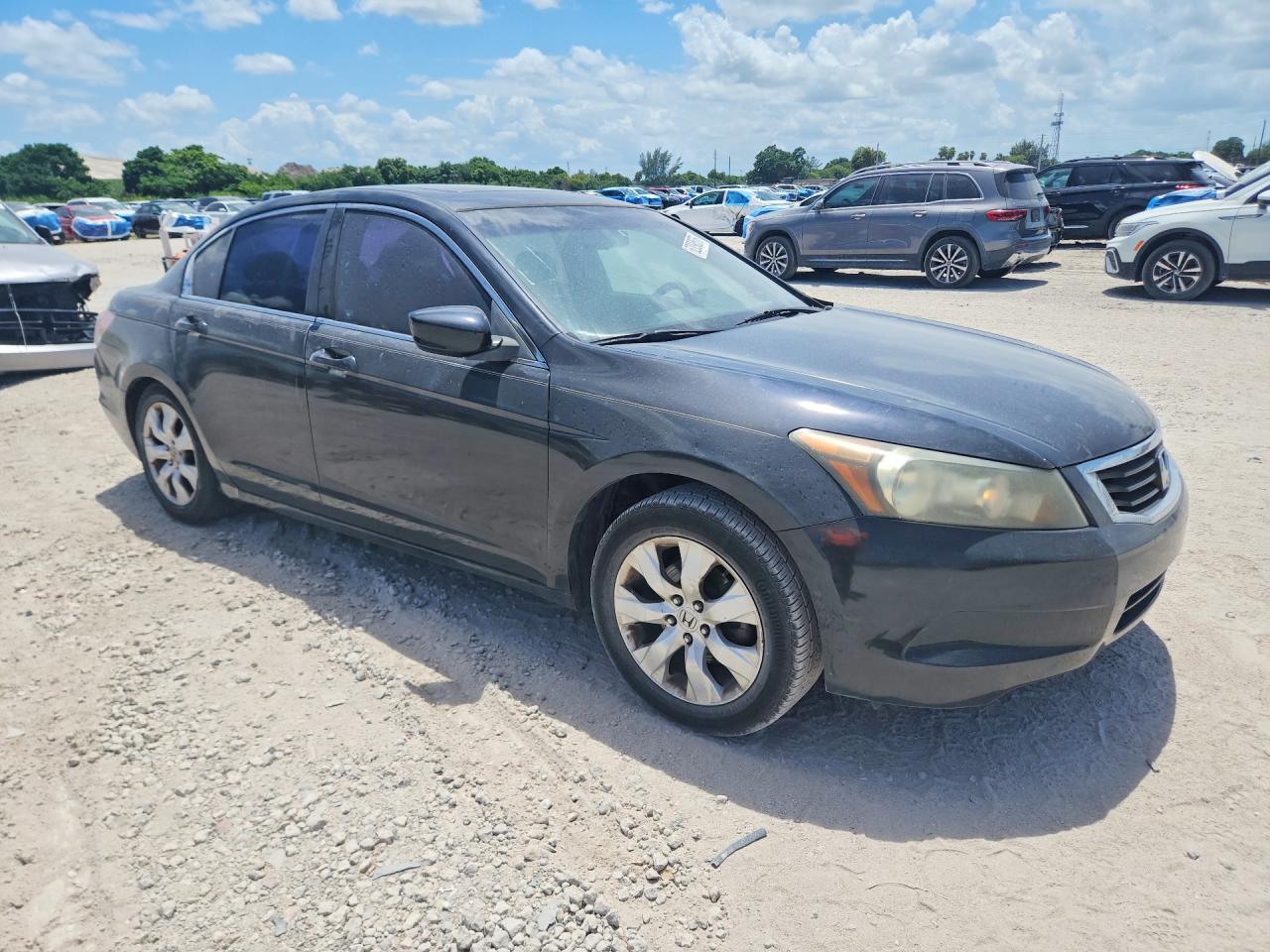 2008 Honda Accord Exl Black vin: 1HGCP26808A100219