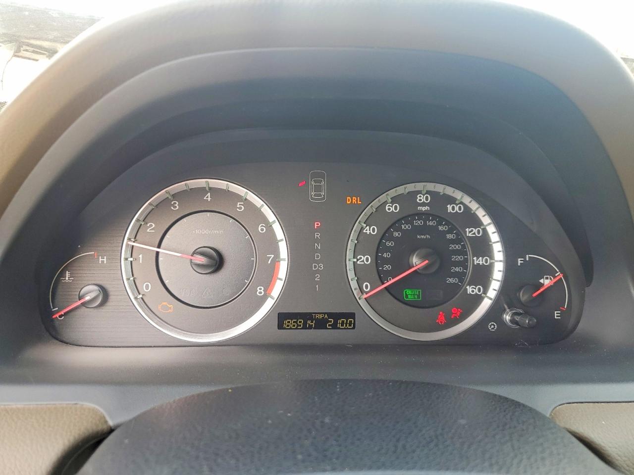 2008 Honda Accord Exl Бордовый vin: 1HGCP26808A103556