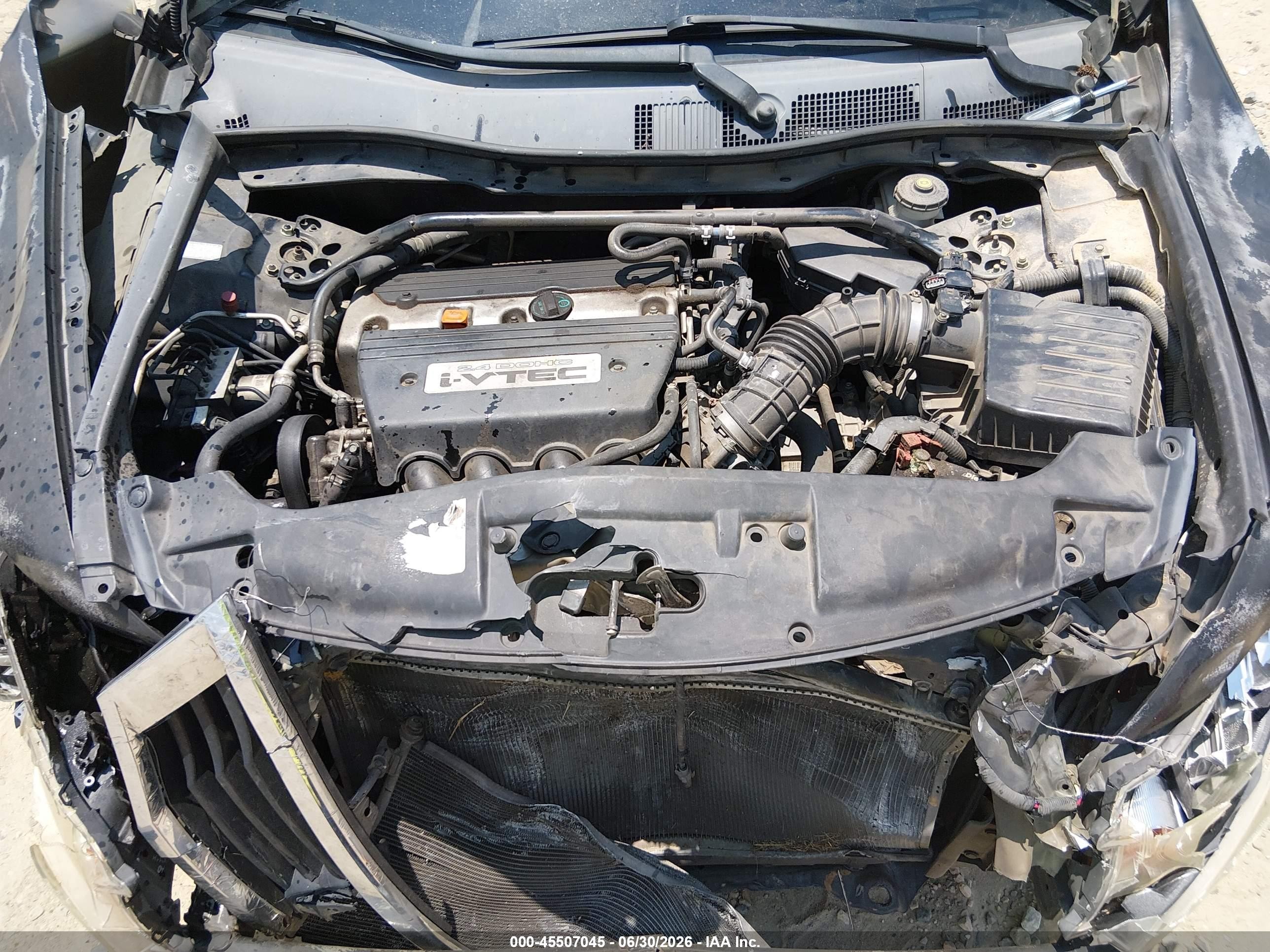 2008 Honda Accord 2.4 Ex-l Black vin: 1HGCP26808A107588