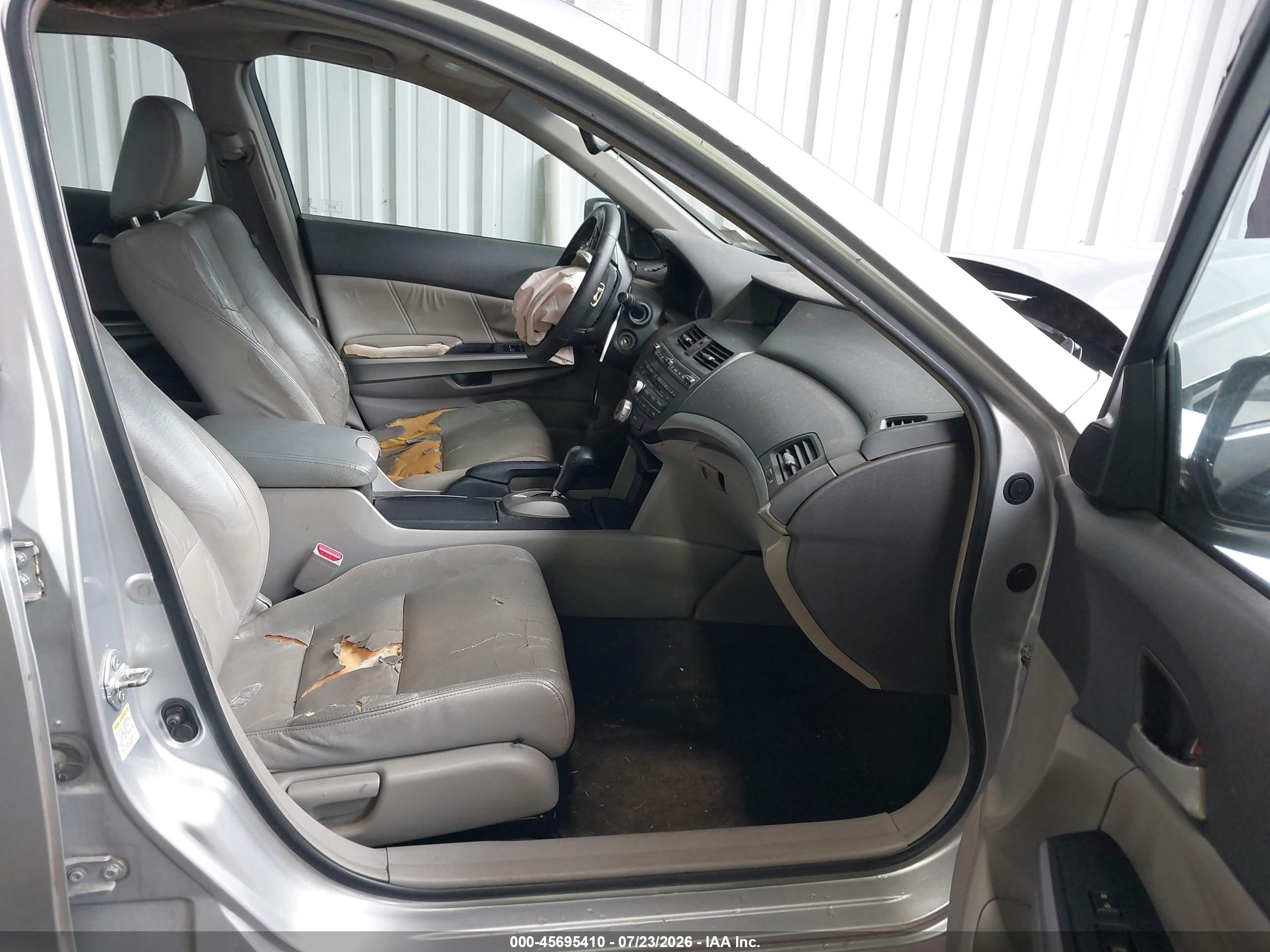 2008 Honda Accord 2.4 Ex-l Серебряный vin: 1HGCP26808A108417