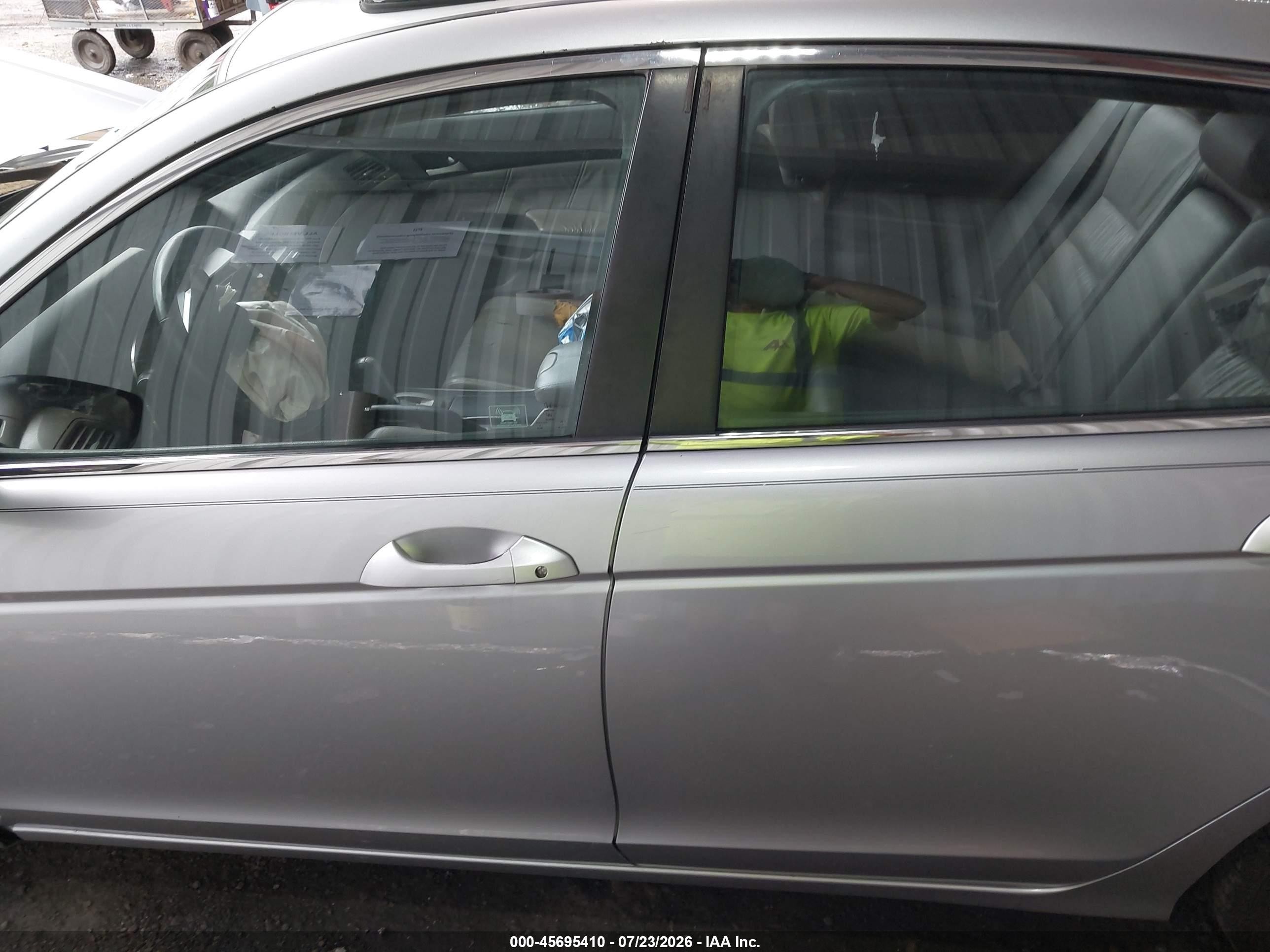 2008 Honda Accord 2.4 Ex-l Серебряный vin: 1HGCP26808A108417