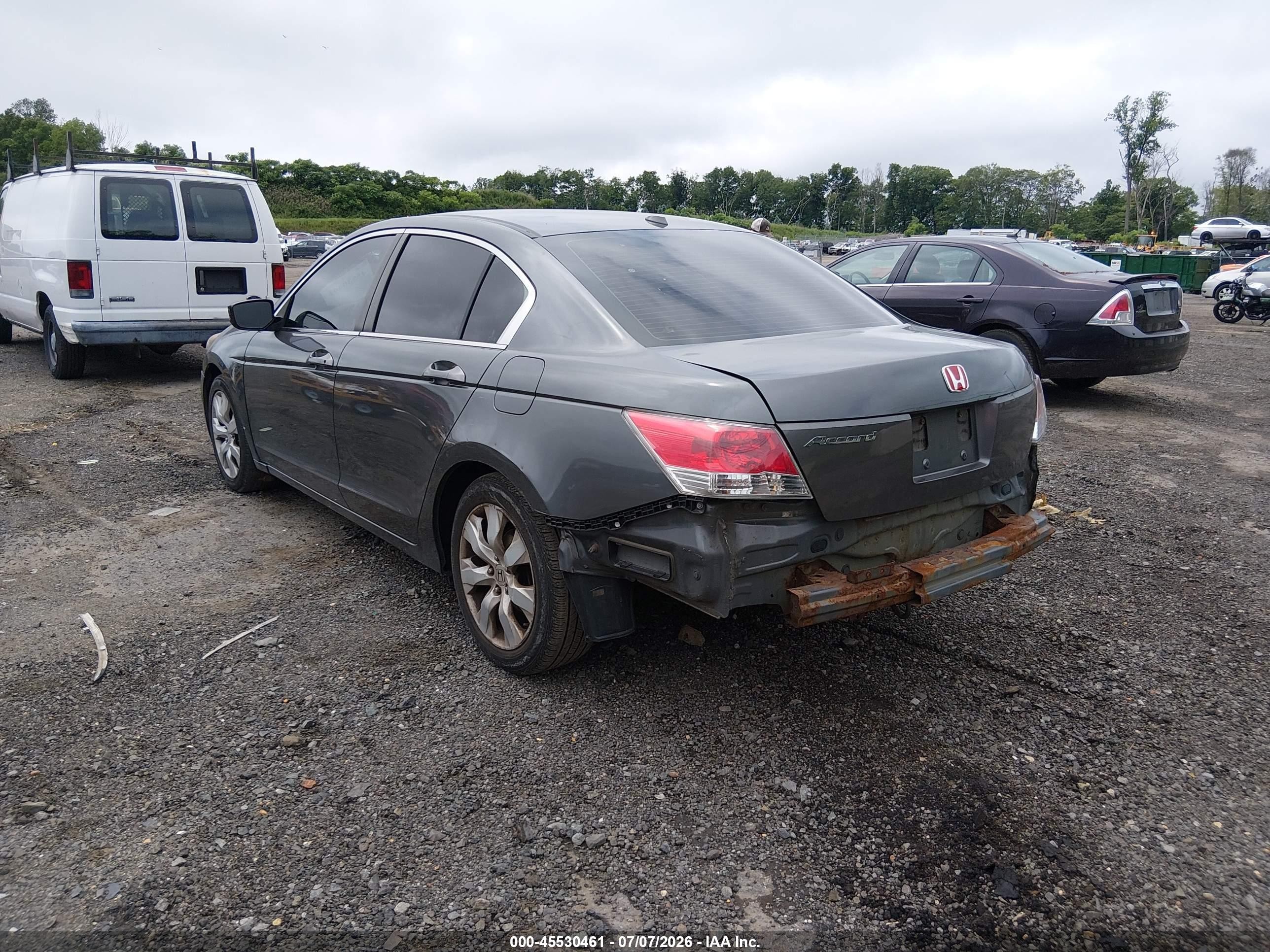 2009 Honda Accord 2.4 Ex-l Gray vin: 1HGCP26809A002258