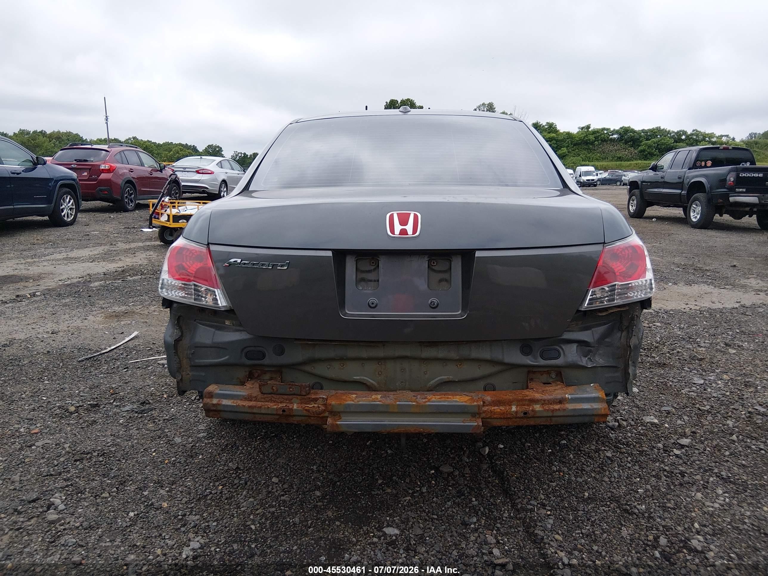 2009 Honda Accord 2.4 Ex-l Gray vin: 1HGCP26809A002258