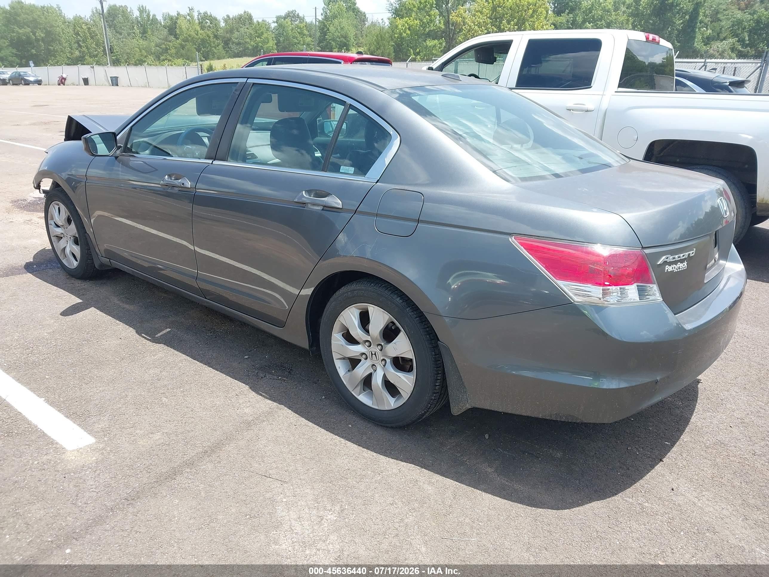 2009 Honda Accord 2.4 Ex-l Gray vin: 1HGCP26809A024681