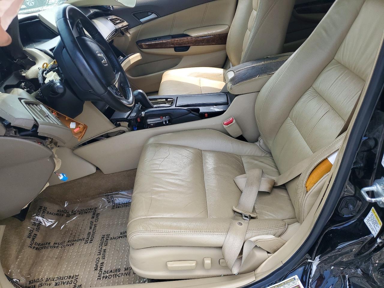 2009 Honda Accord Exl Black vin: 1HGCP26809A037009