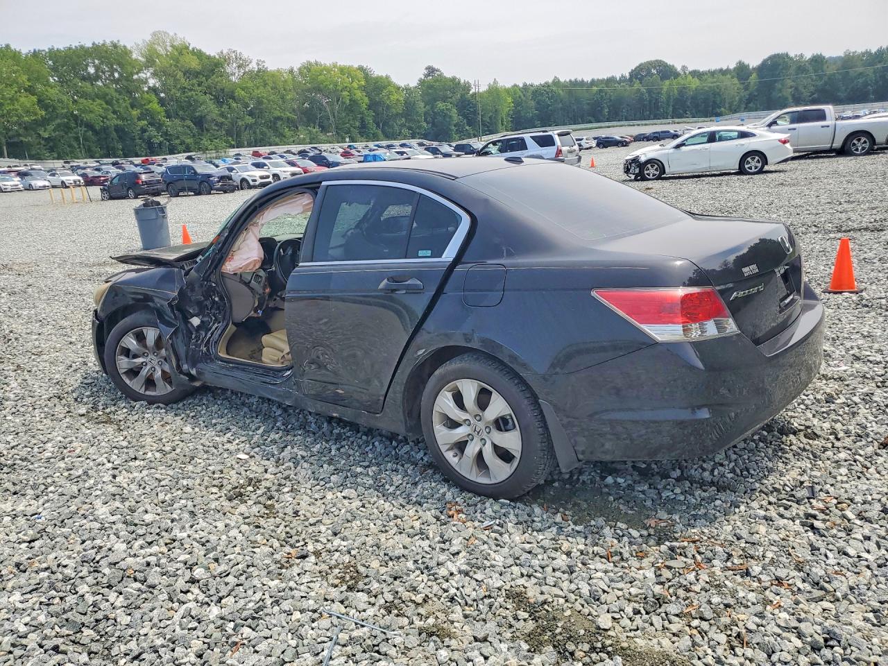 2009 Honda Accord Exl Black vin: 1HGCP26809A037009