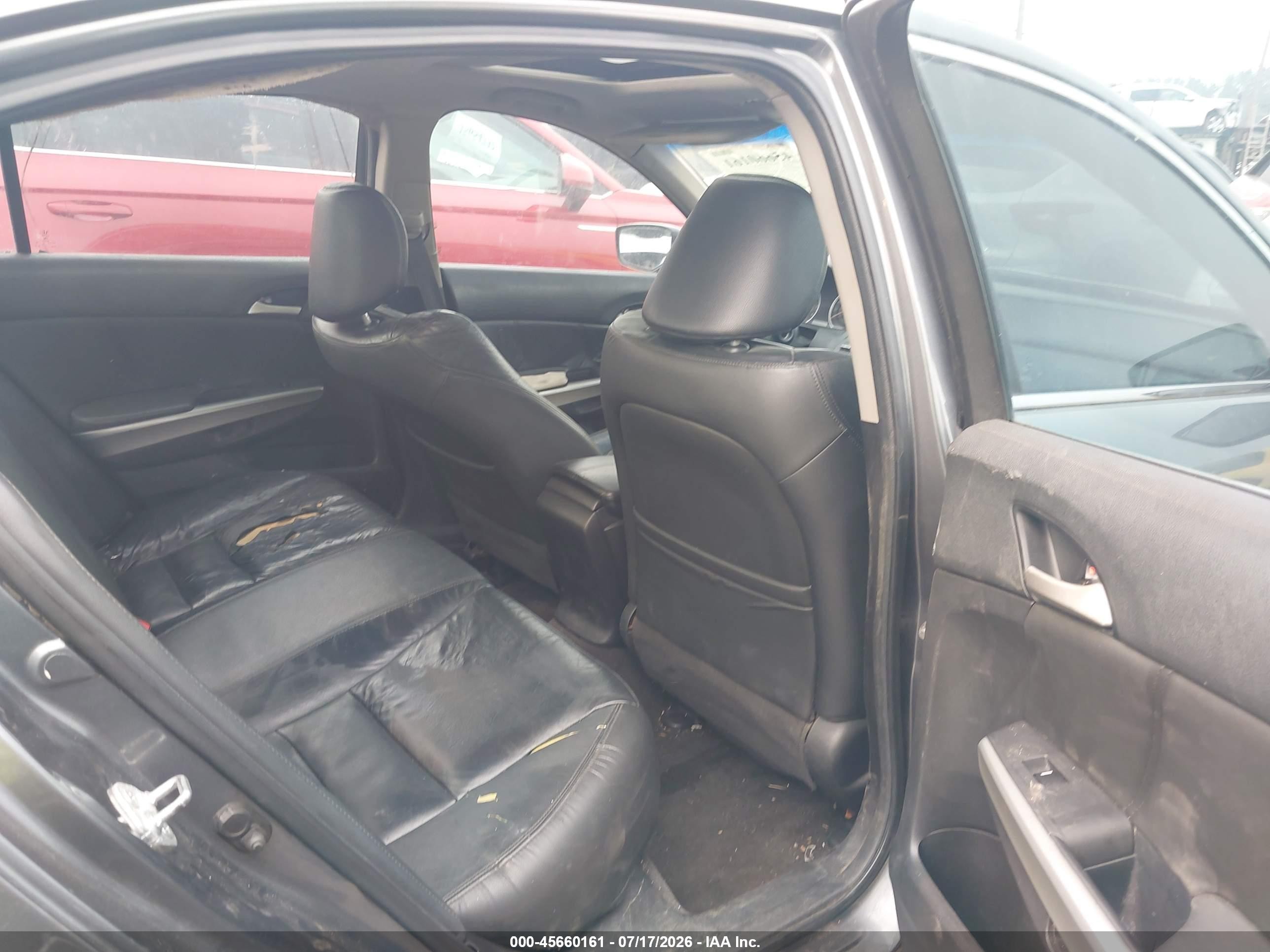 2009 Honda Accord 2.4 Ex-l Gray vin: 1HGCP26809A045238