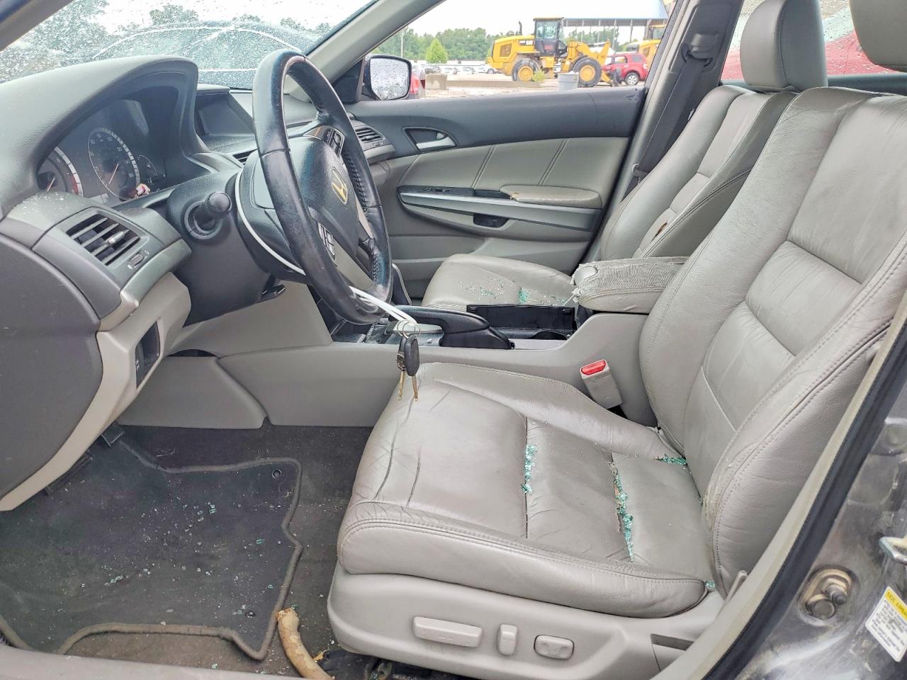 2009 Honda Accord Exl Gray vin: 1HGCP26809A050083