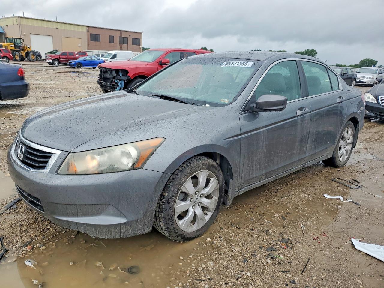 2009 Honda Accord Exl Gray vin: 1HGCP26809A050083