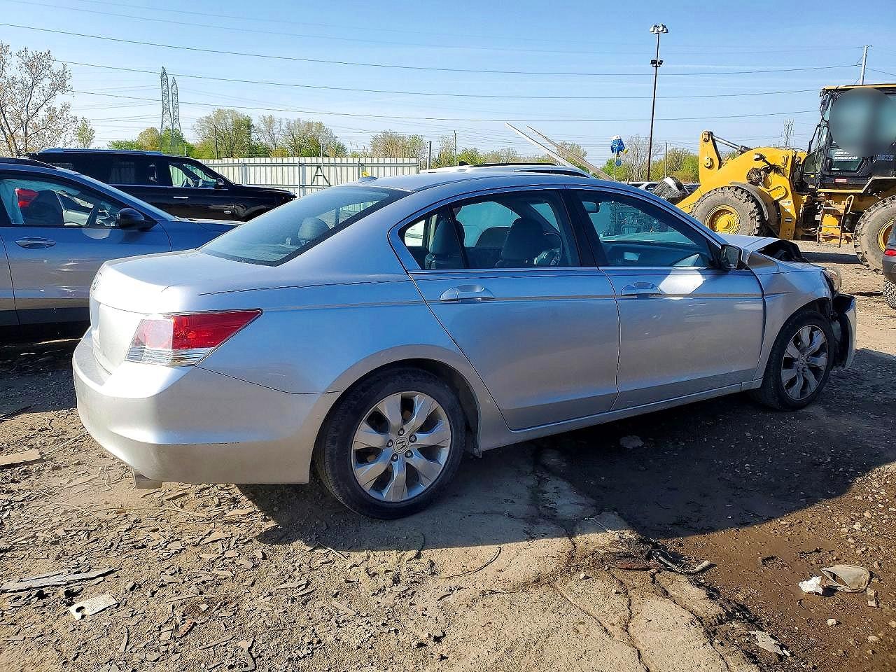2009 Honda Accord Exl Silver vin: 1HGCP26809A052156