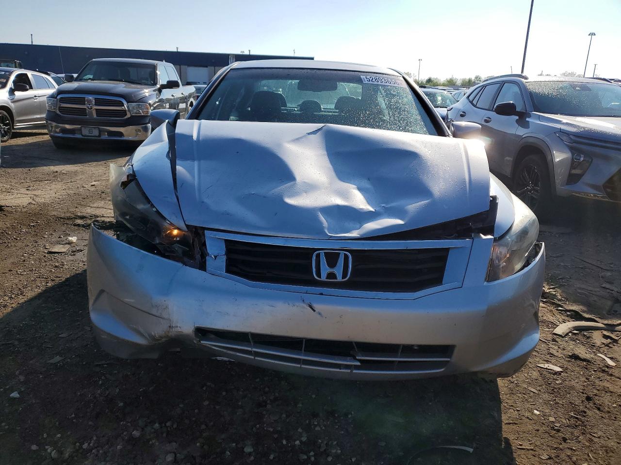 2009 Honda Accord Exl Silver vin: 1HGCP26809A052156
