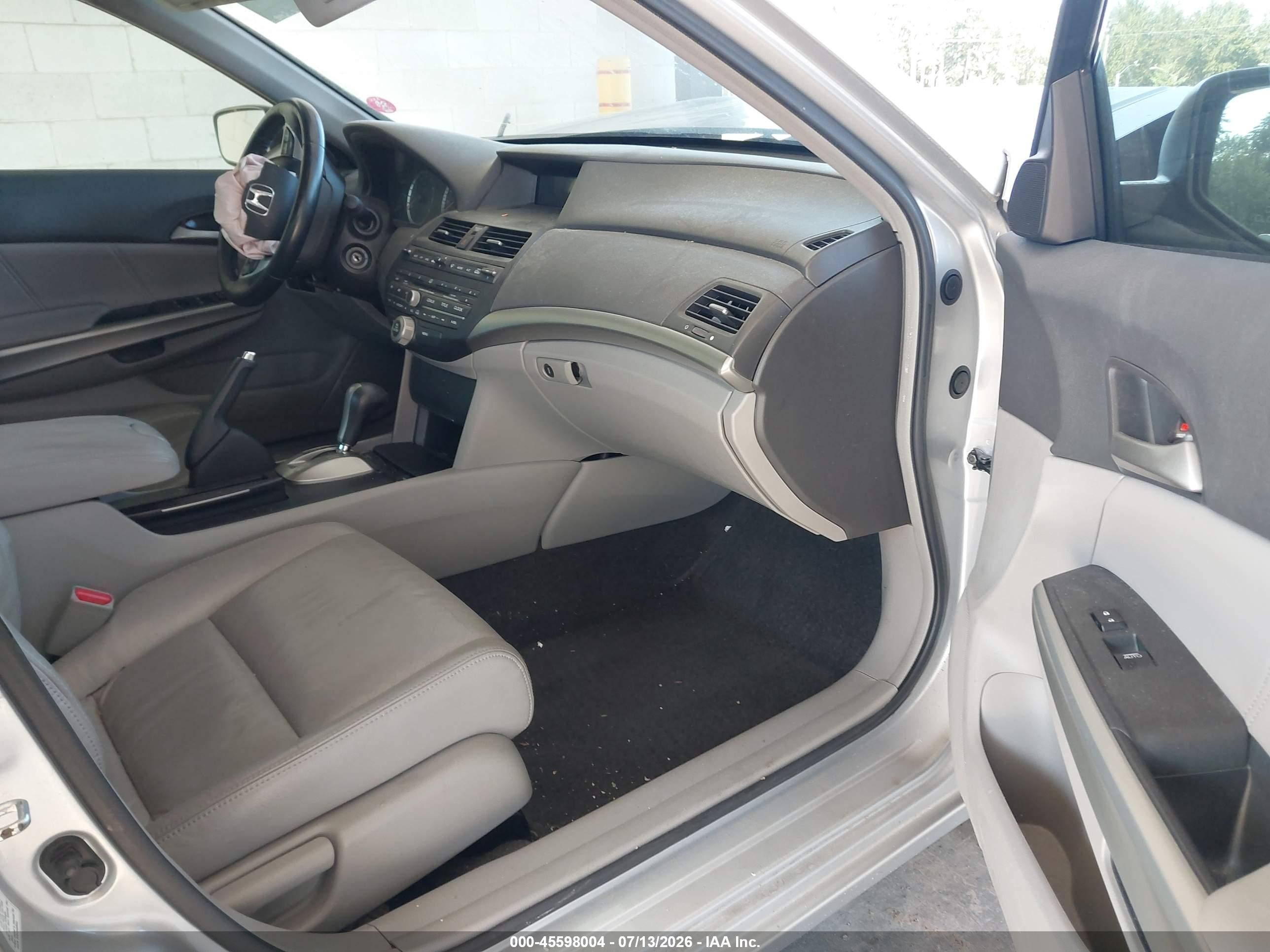 2009 Honda Accord 2.4 Ex-l Silver vin: 1HGCP26809A053002