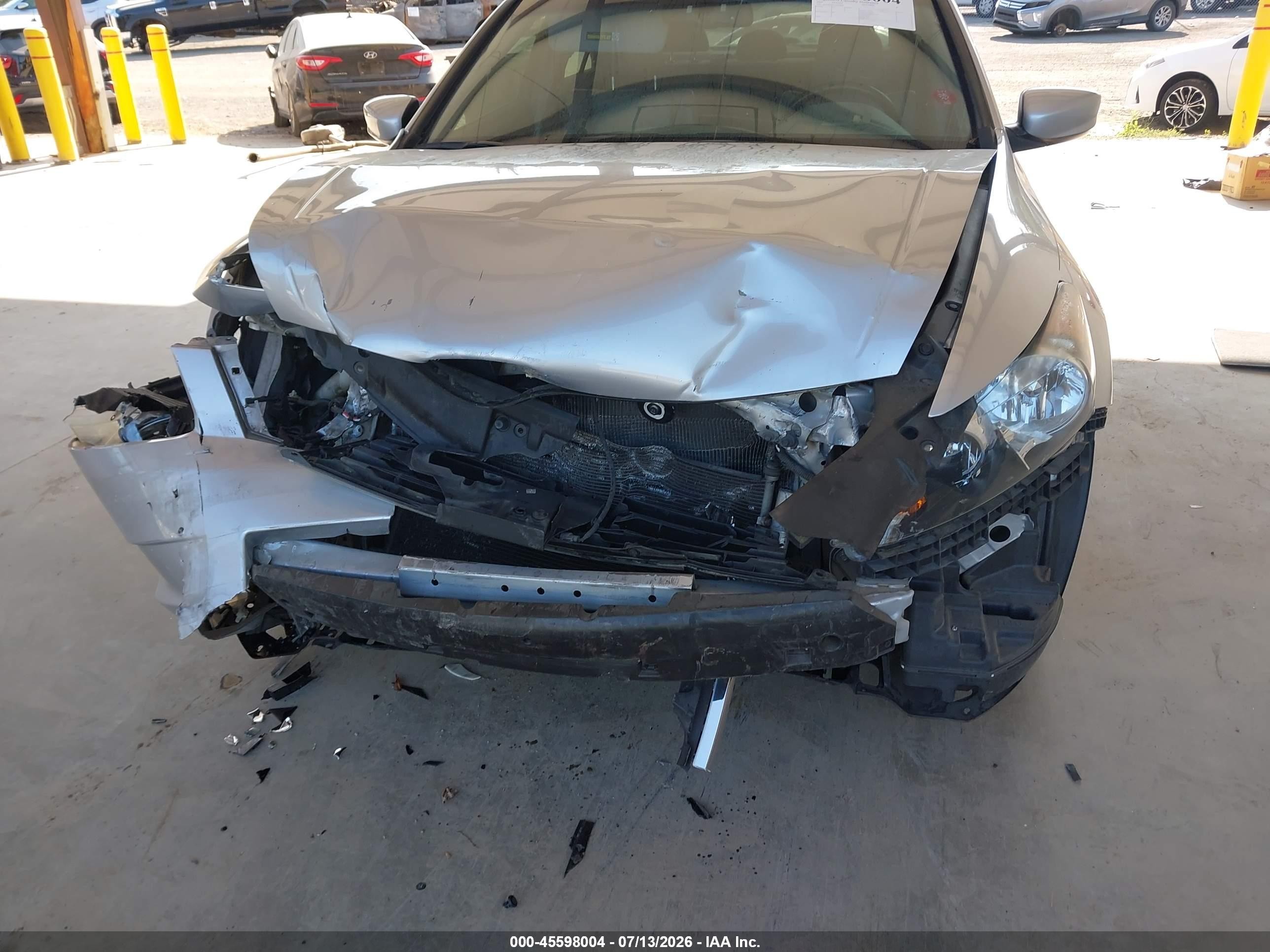 2009 Honda Accord 2.4 Ex-l Silver vin: 1HGCP26809A053002