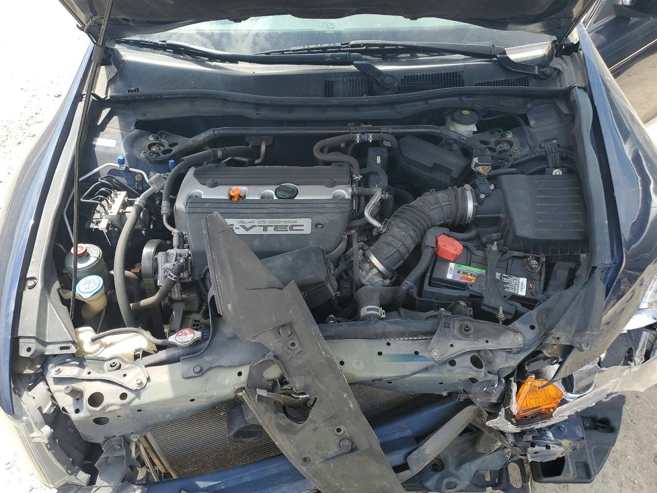 2009 Honda Accord Exl Blue vin: 1HGCP26809A055218