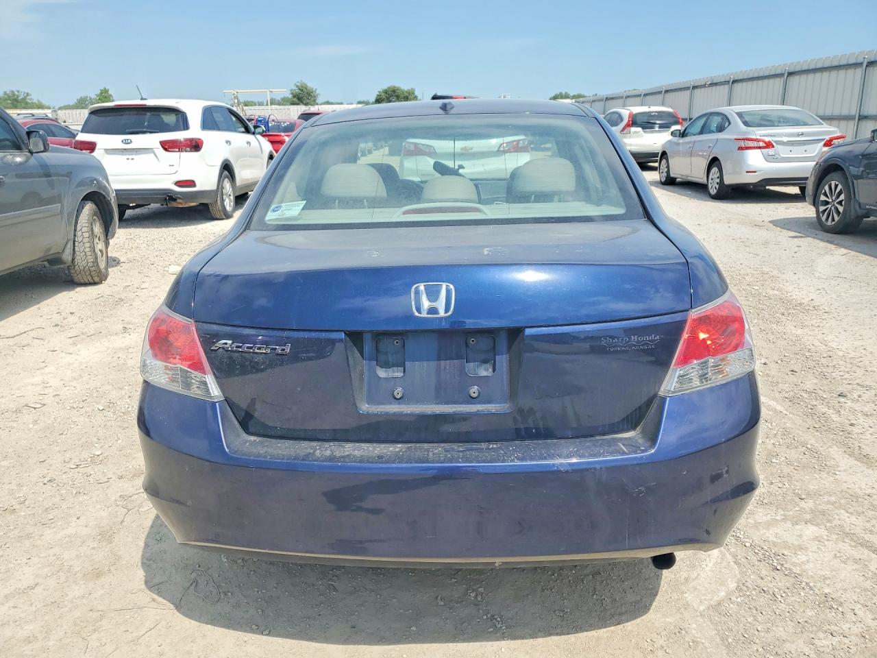 2009 Honda Accord Exl Blue vin: 1HGCP26809A055218