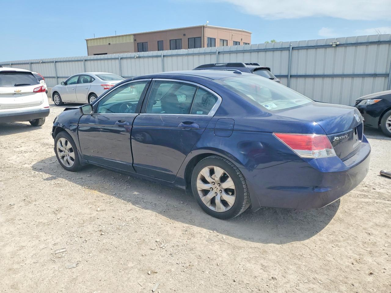 2009 Honda Accord Exl Blue vin: 1HGCP26809A055218