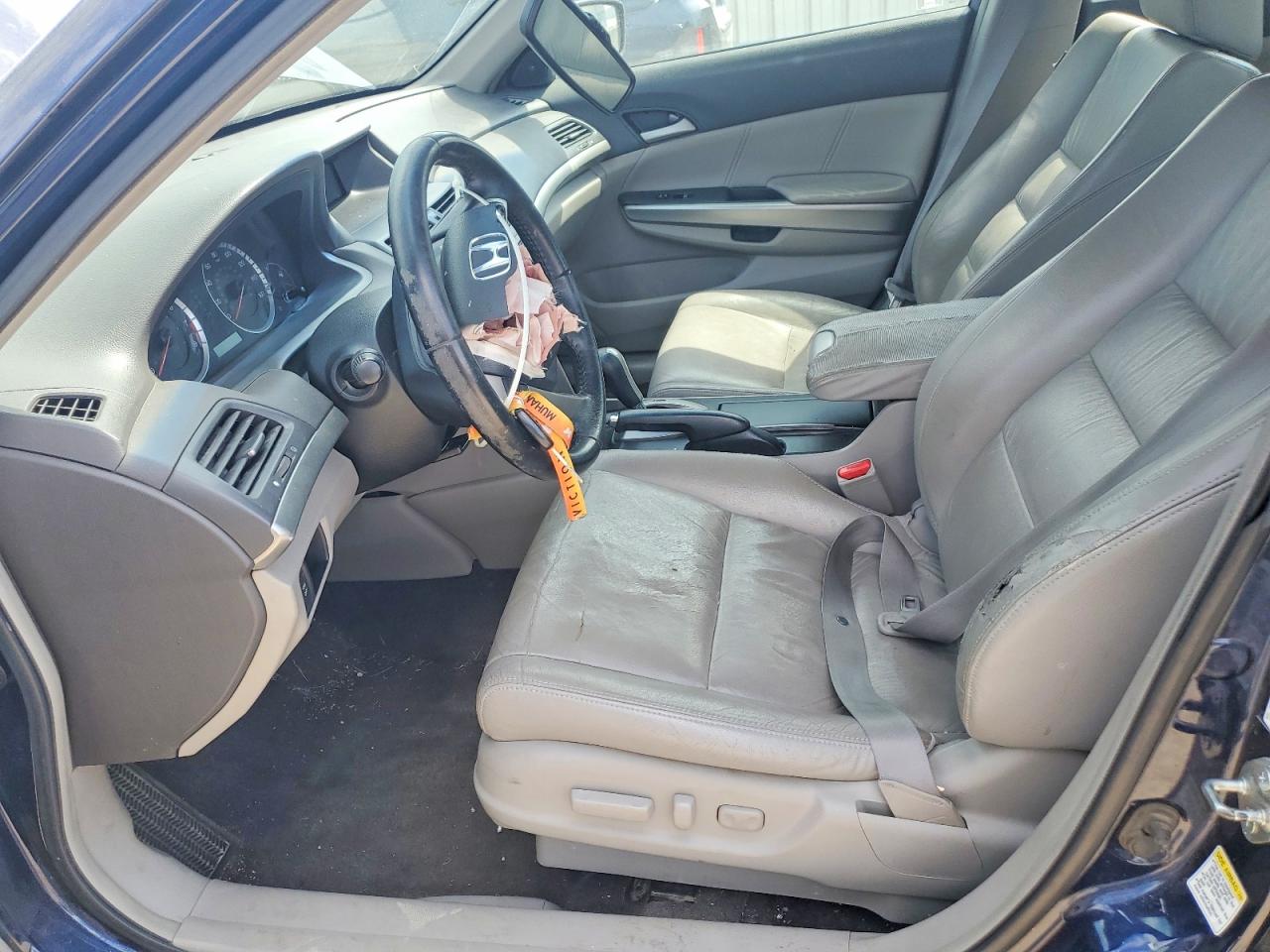 2009 Honda Accord Exl Blue vin: 1HGCP26809A055218
