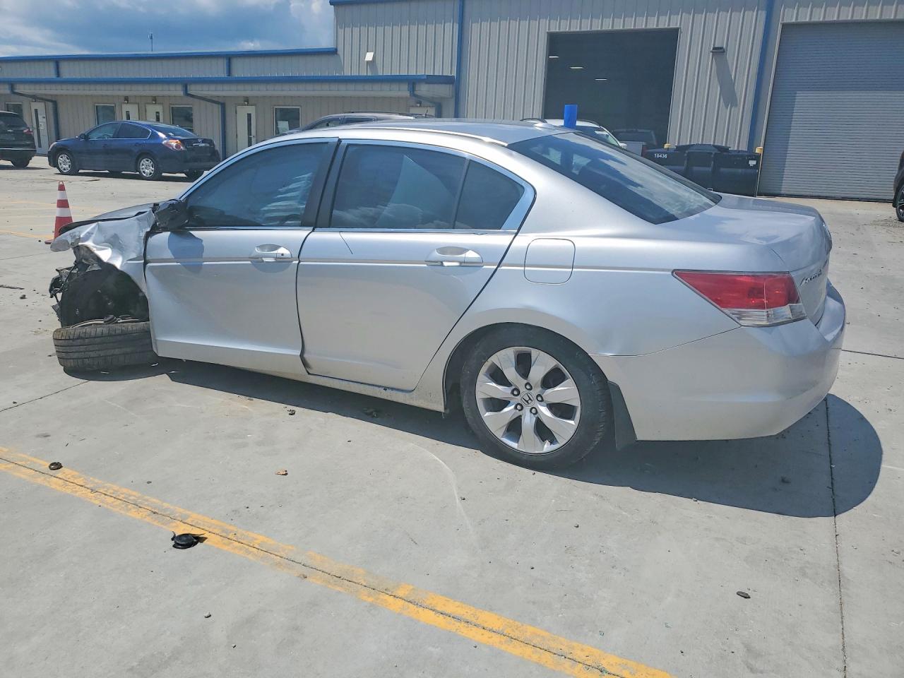 2009 Honda Accord Exl Silver vin: 1HGCP26809A085528