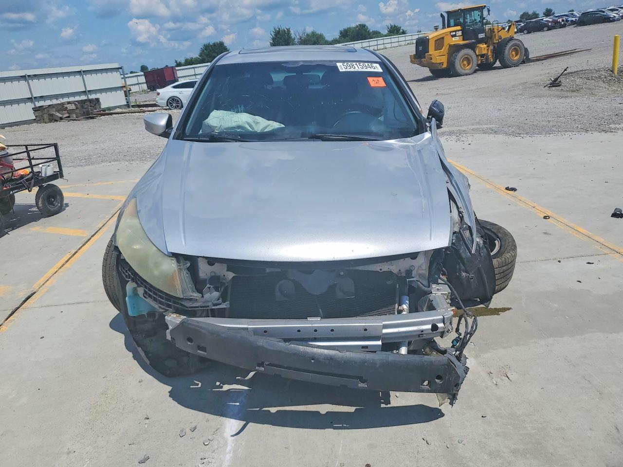 2009 Honda Accord Exl Silver vin: 1HGCP26809A085528