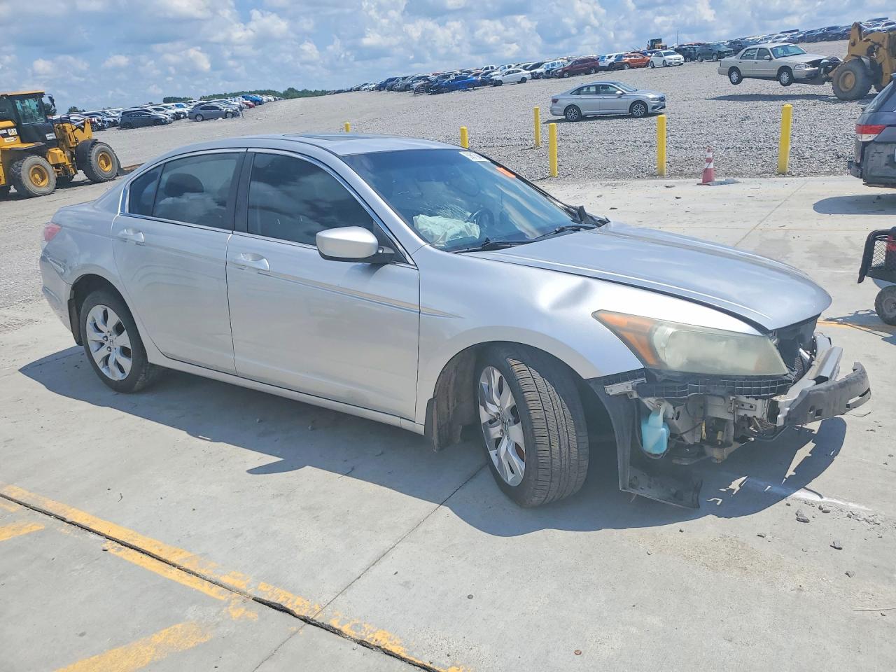 2009 Honda Accord Exl Silver vin: 1HGCP26809A085528