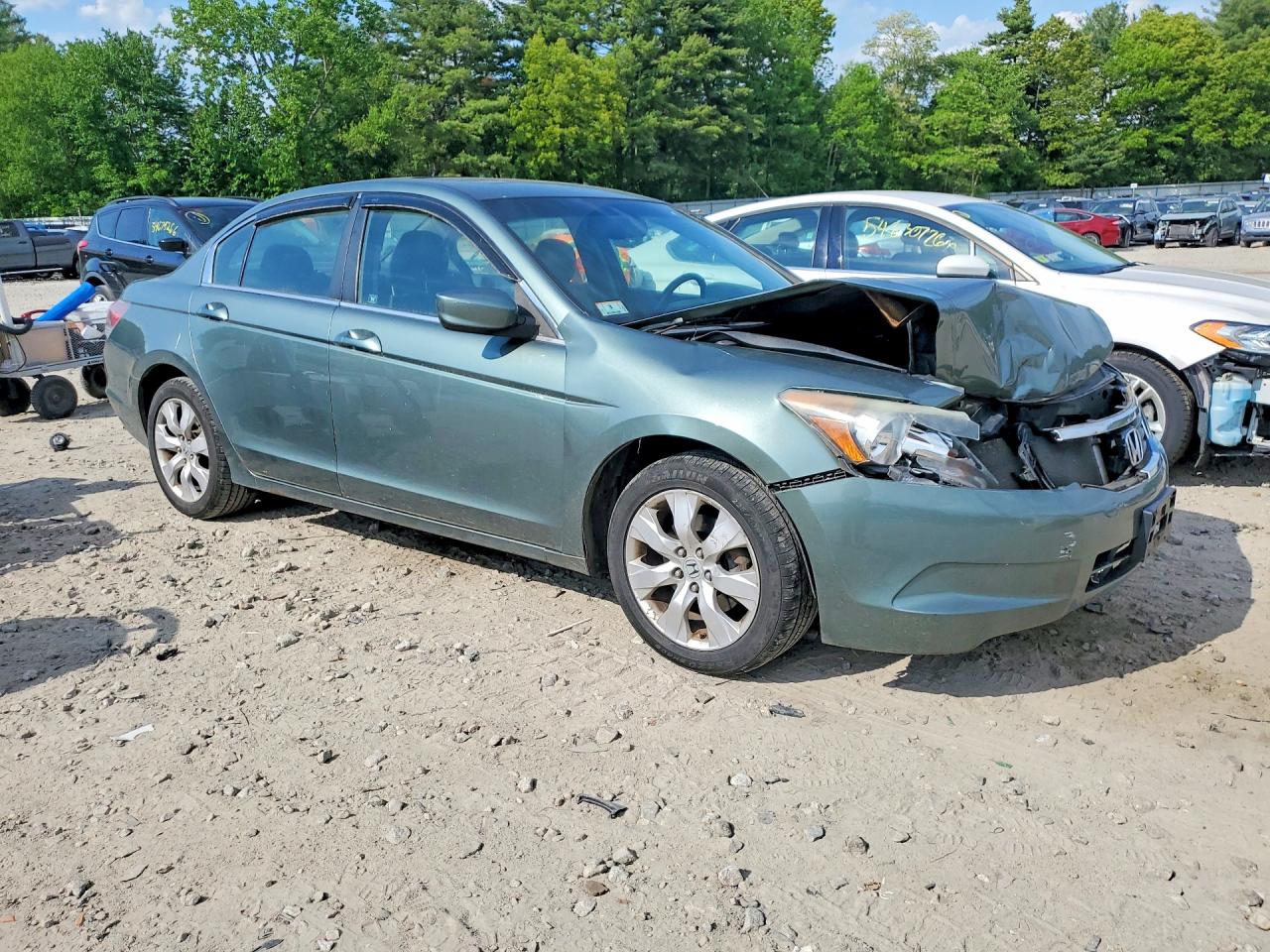 2009 Honda Accord Exl Green vin: 1HGCP26809A097775