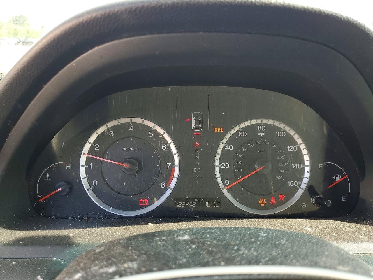 2009 Honda Accord Exl Green vin: 1HGCP26809A097775