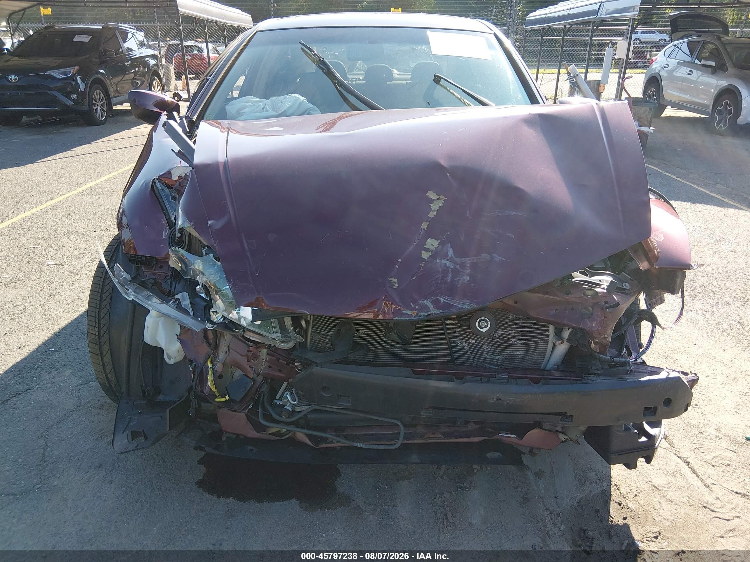 2009 Honda Accord 2.4 Ex-l Burgundy vin: 1HGCP26809A099462