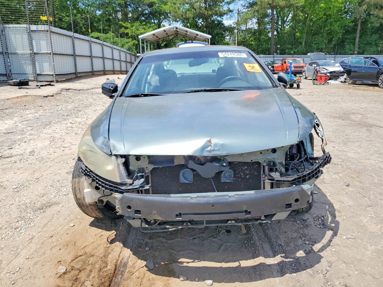 2009 Honda Accord Exl Бирюзовый vin: 1HGCP26809A109567