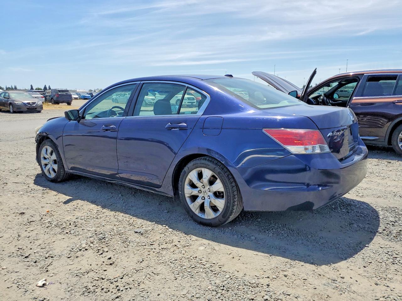 2009 Honda Accord Exl Синий vin: 1HGCP26809A115983