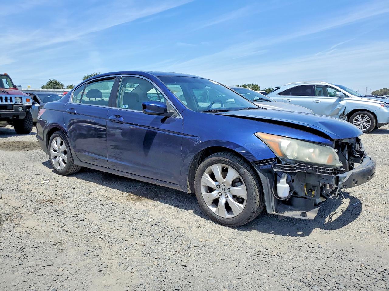 2009 Honda Accord Exl Синий vin: 1HGCP26809A115983
