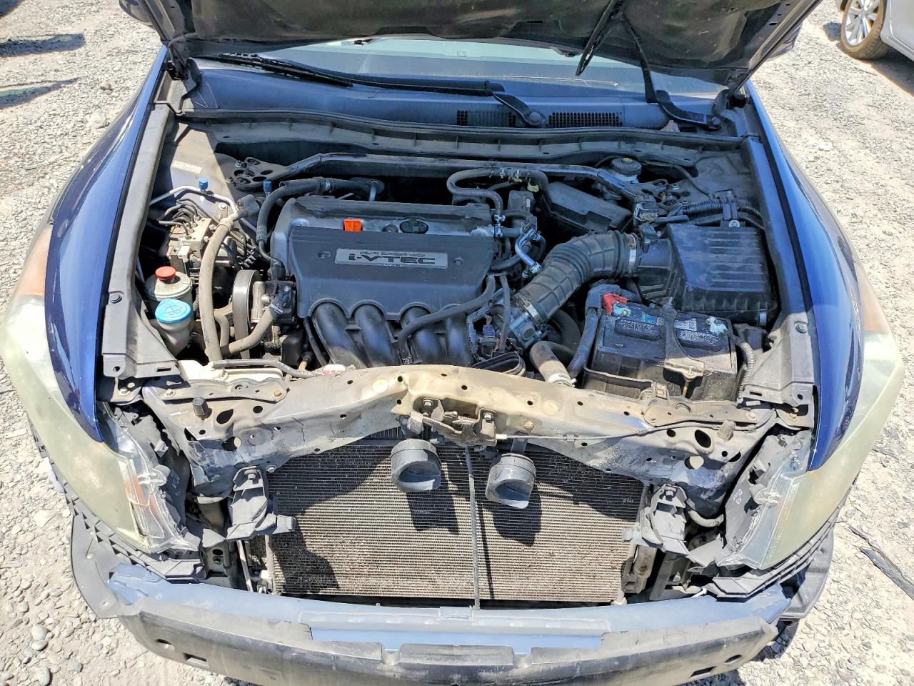 2009 Honda Accord Exl Синий vin: 1HGCP26809A115983