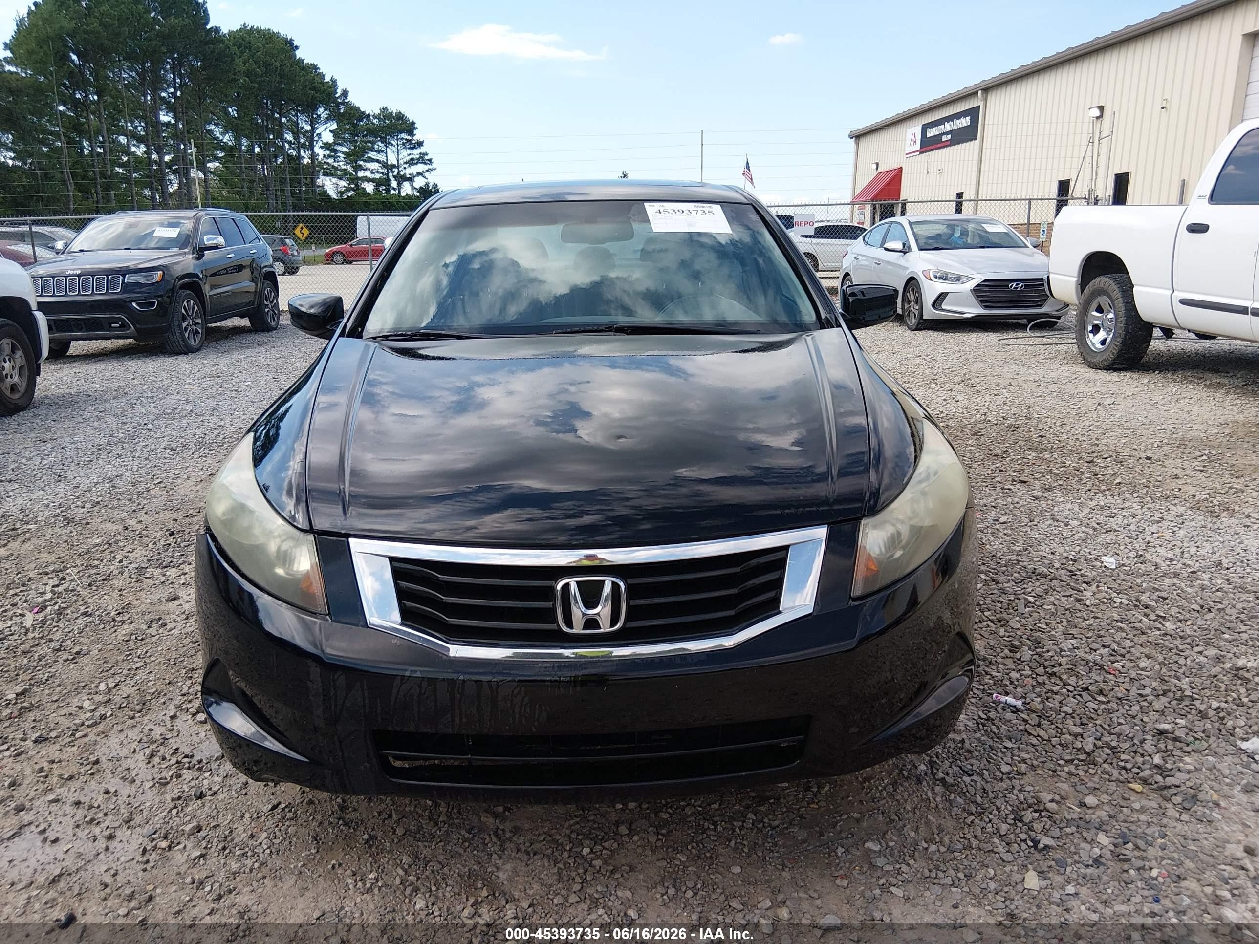 2009 Honda Accord 2.4 Ex-l Черный vin: 1HGCP26809A118592