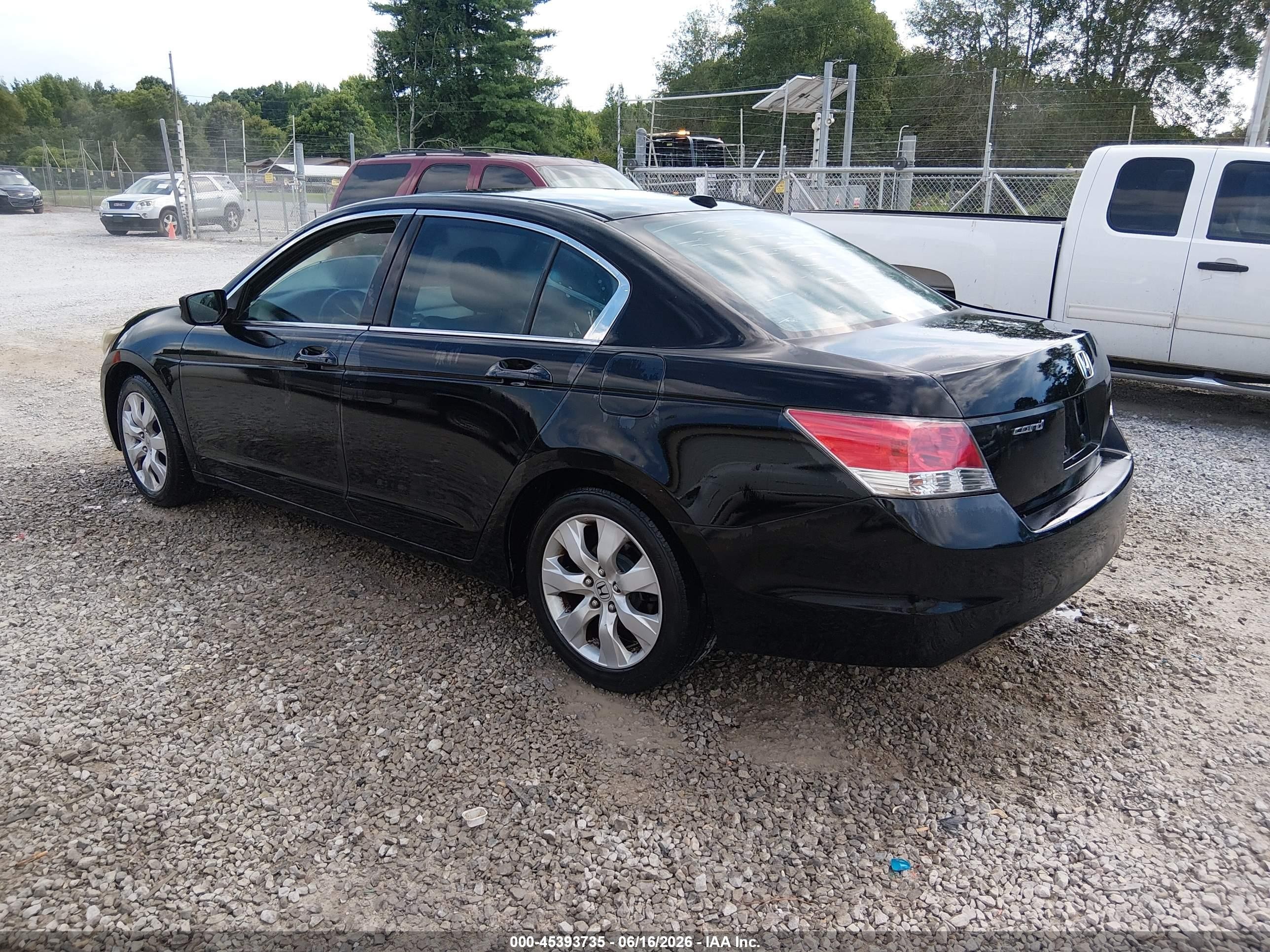 2009 Honda Accord 2.4 Ex-l Черный vin: 1HGCP26809A118592