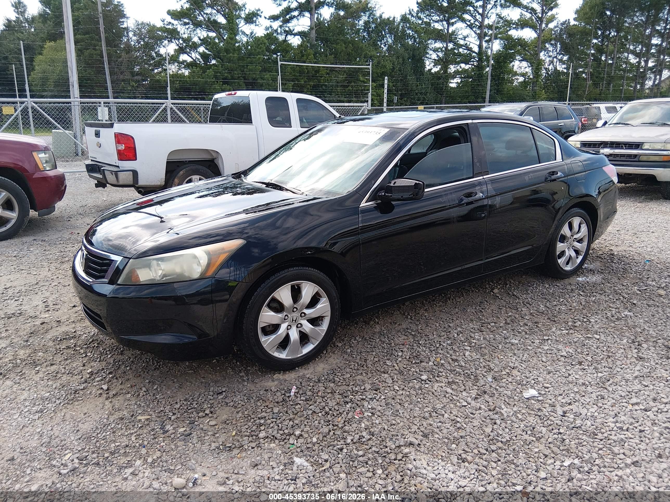 2009 Honda Accord 2.4 Ex-l Черный vin: 1HGCP26809A118592