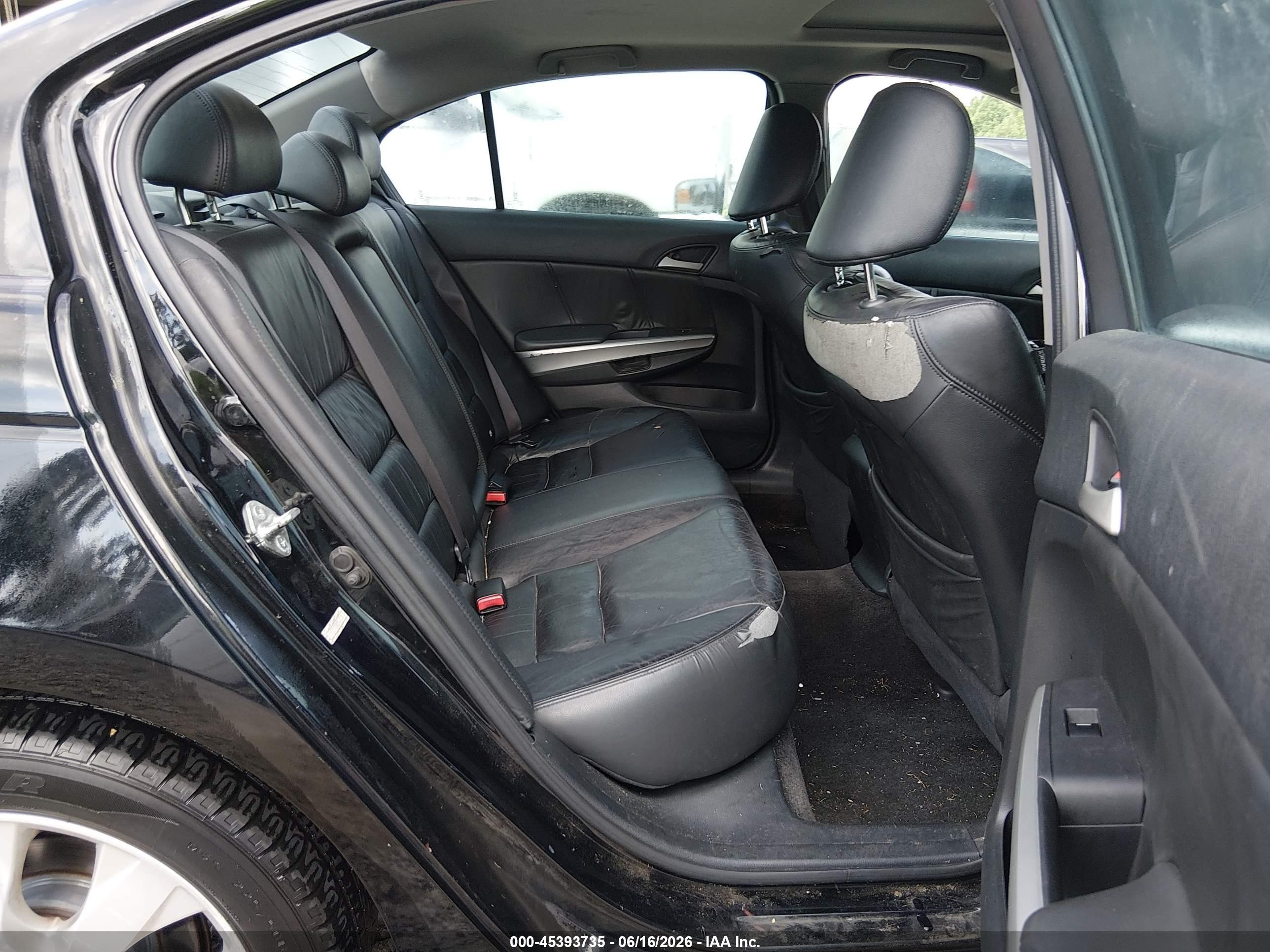 2009 Honda Accord 2.4 Ex-l Черный vin: 1HGCP26809A118592