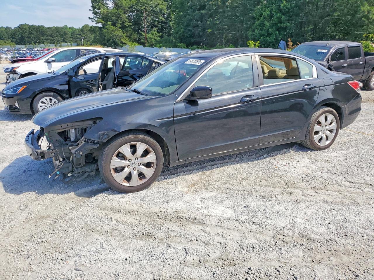 2009 Honda Accord Exl Black vin: 1HGCP26809A142732