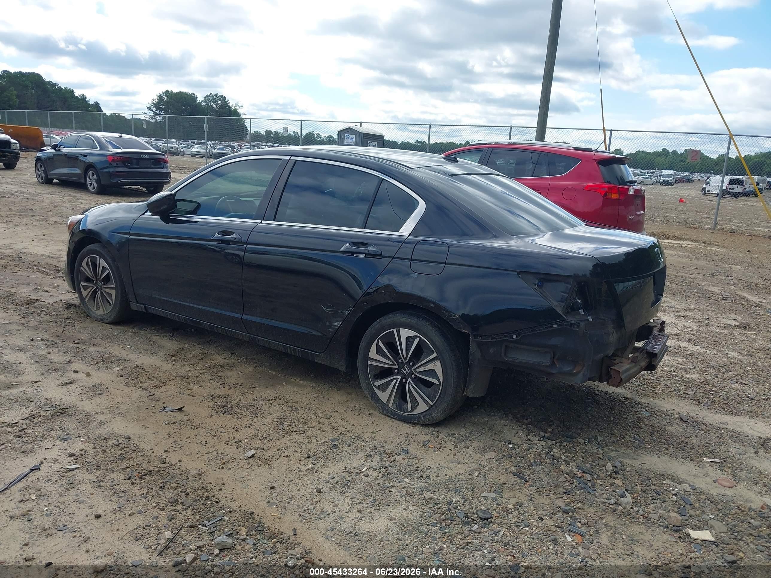 2009 Honda Accord 2.4 Ex-l Black vin: 1HGCP26809A149776