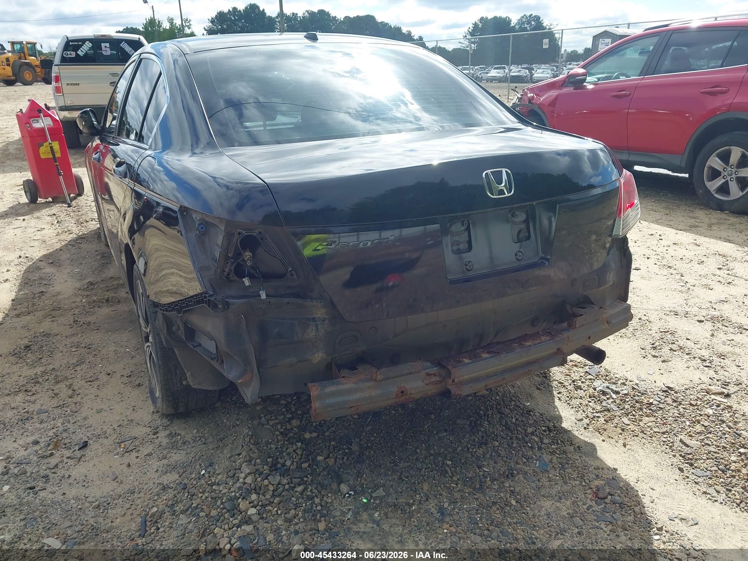 2009 Honda Accord 2.4 Ex-l Black vin: 1HGCP26809A149776