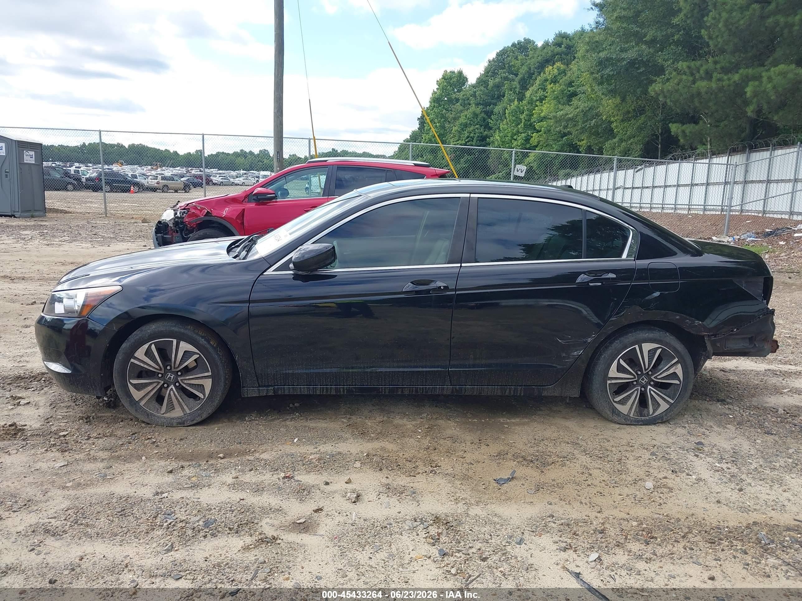 2009 Honda Accord 2.4 Ex-l Black vin: 1HGCP26809A149776