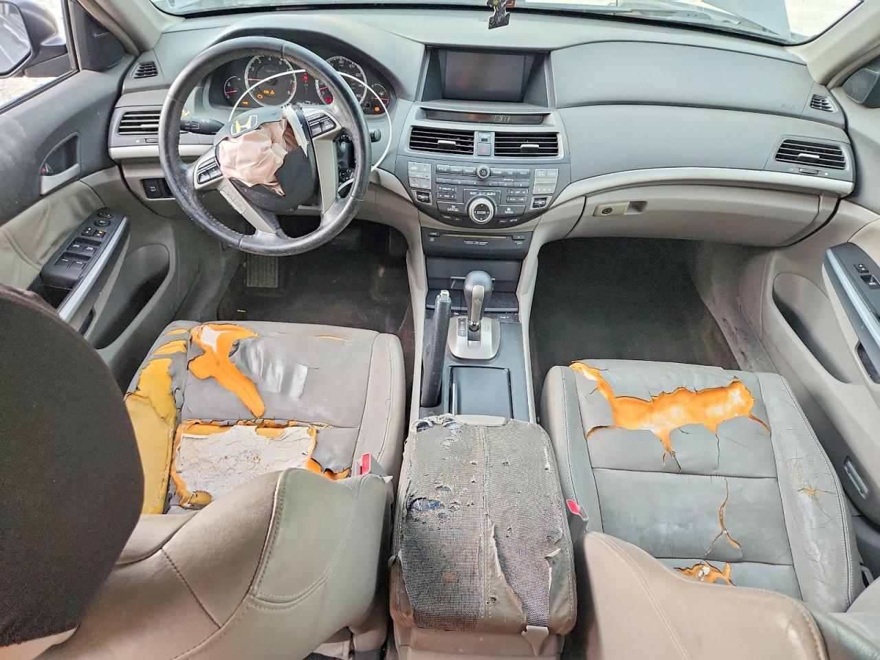 2008 Honda Accord Exl Gray vin: 1HGCP26818A003255