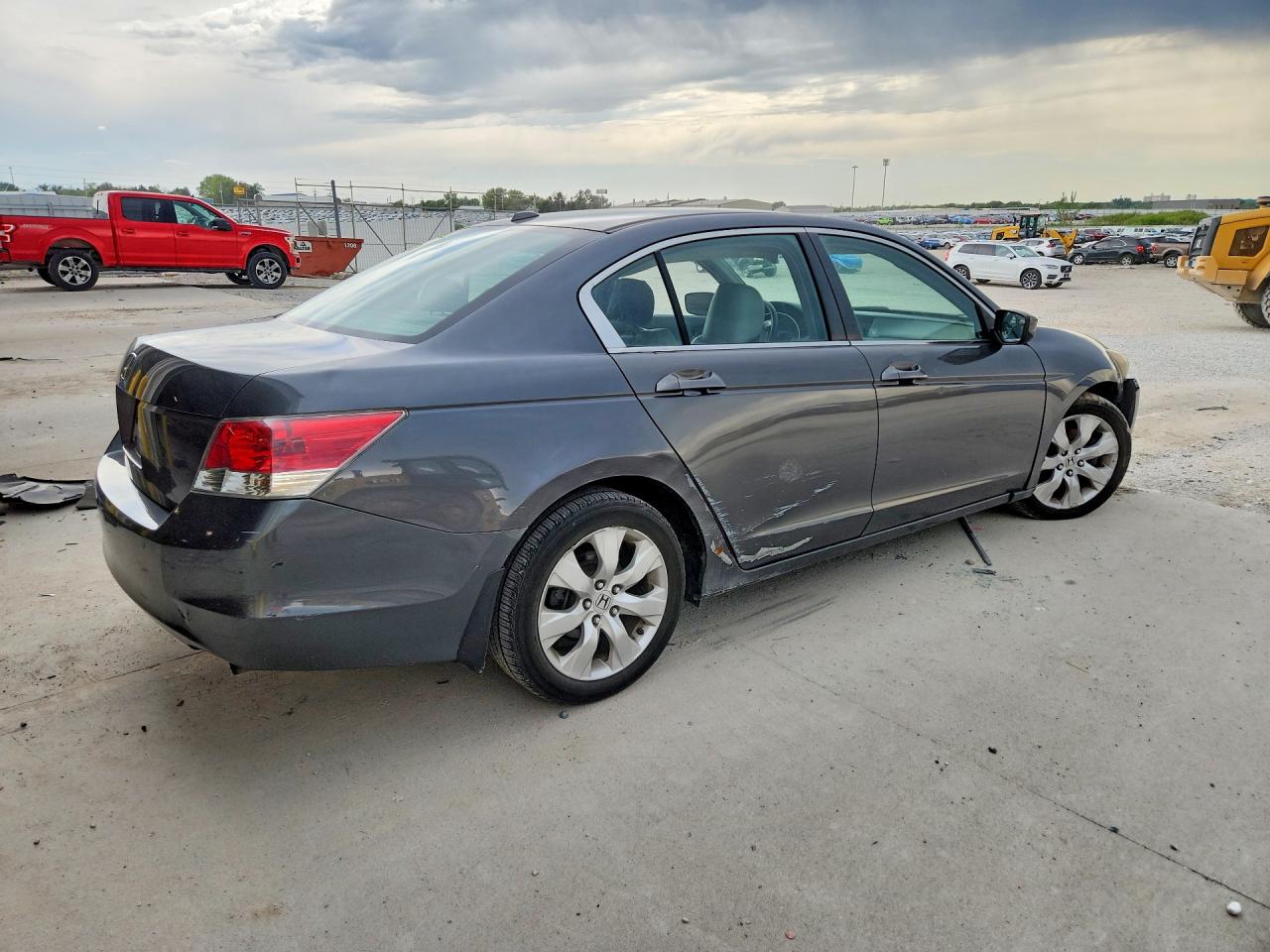 2008 Honda Accord Exl Gray vin: 1HGCP26818A003255