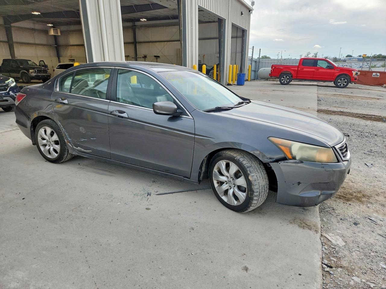 2008 Honda Accord Exl Gray vin: 1HGCP26818A003255