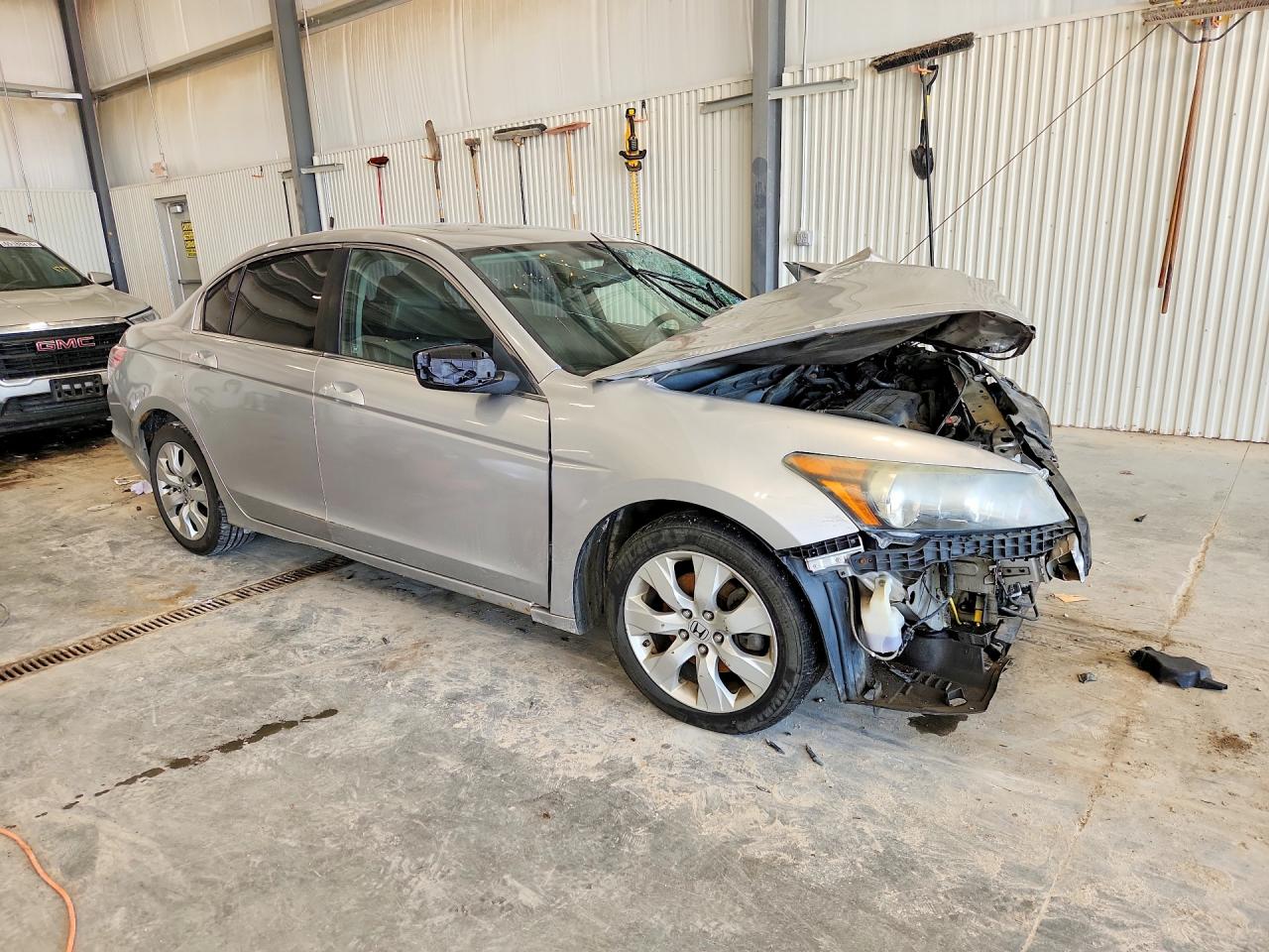 2008 Honda Accord Exl Silver vin: 1HGCP26818A008875