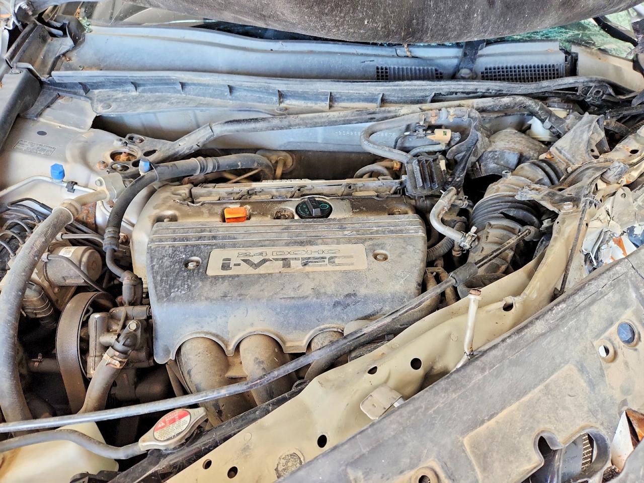 2008 Honda Accord Exl Silver vin: 1HGCP26818A008875