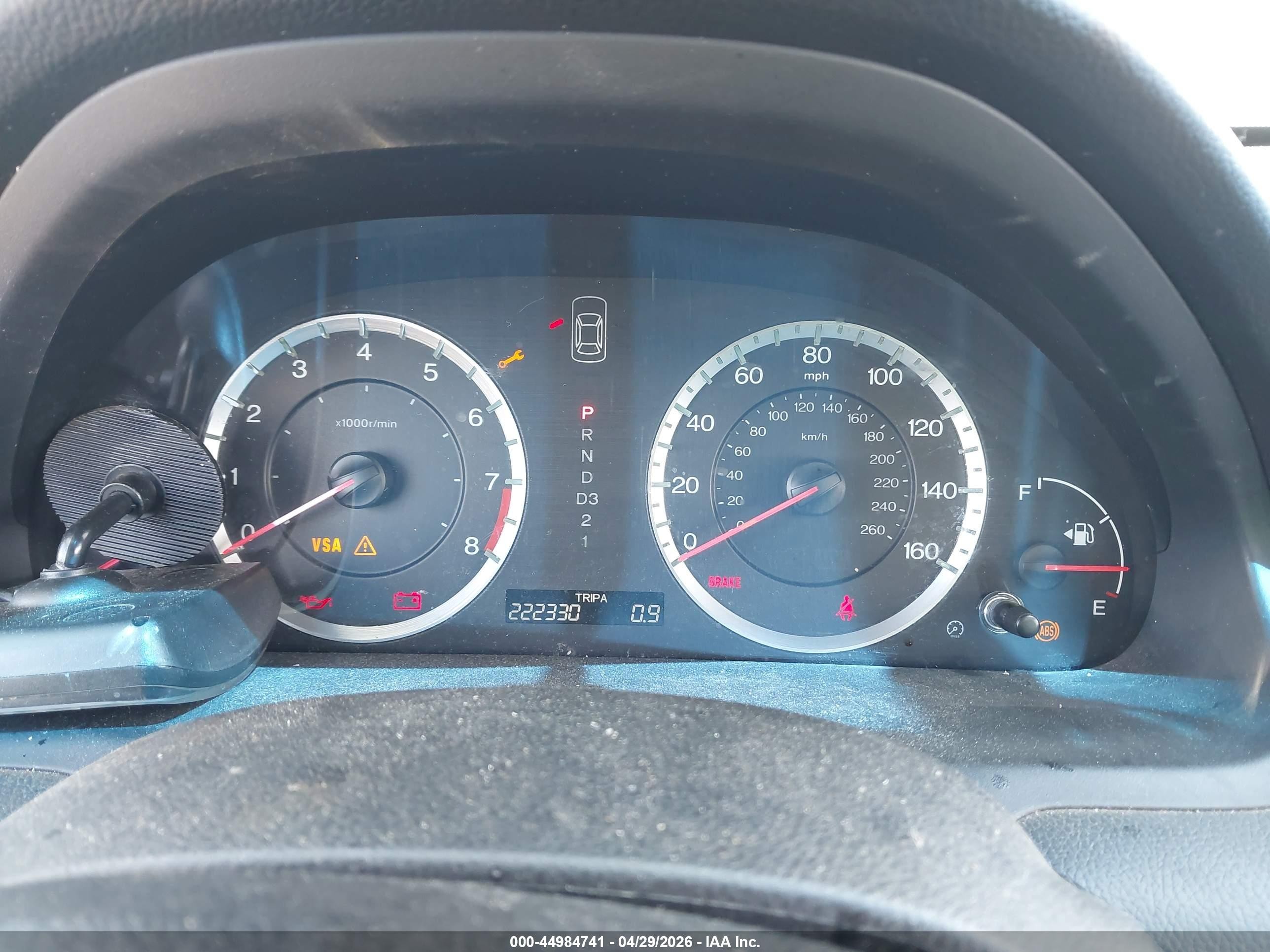 2008 Honda Accord 2.4 Ex-l Gray vin: 1HGCP26818A018161