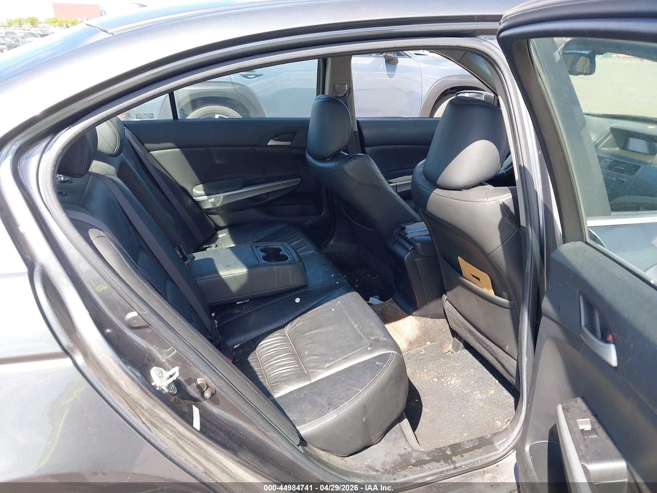 2008 Honda Accord 2.4 Ex-l Gray vin: 1HGCP26818A018161
