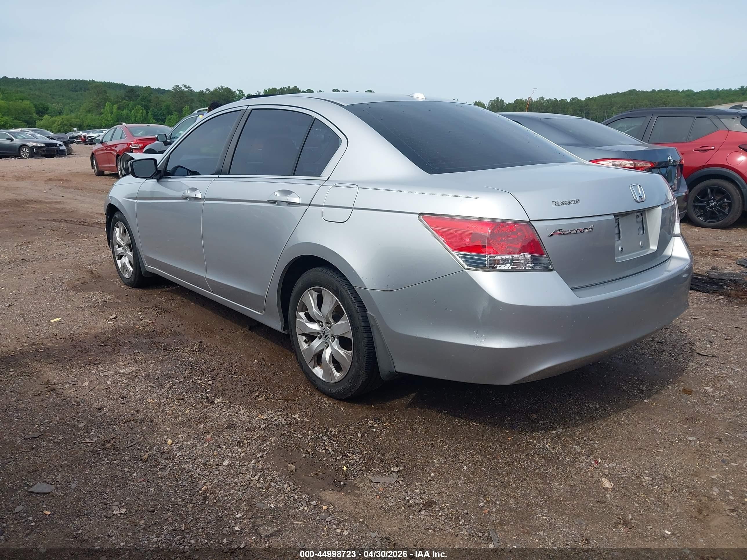 2008 Honda Accord 2.4 Ex-l Silver vin: 1HGCP26818A036997