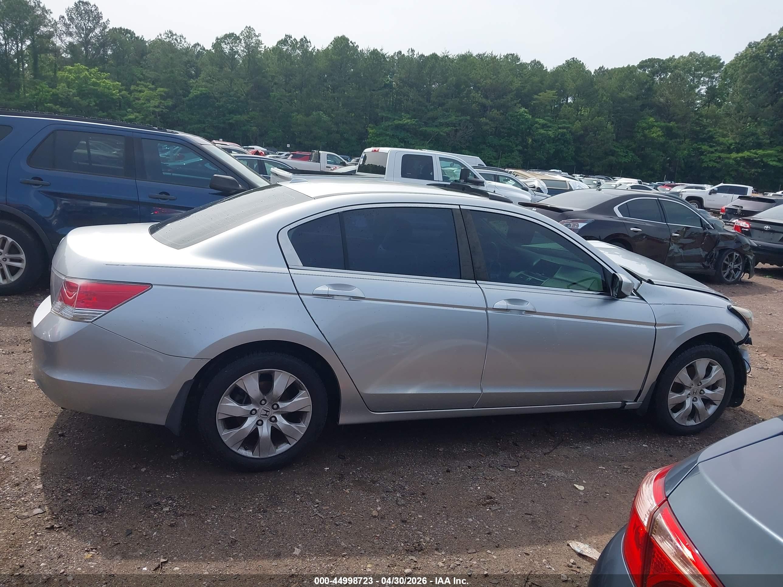 2008 Honda Accord 2.4 Ex-l Silver vin: 1HGCP26818A036997