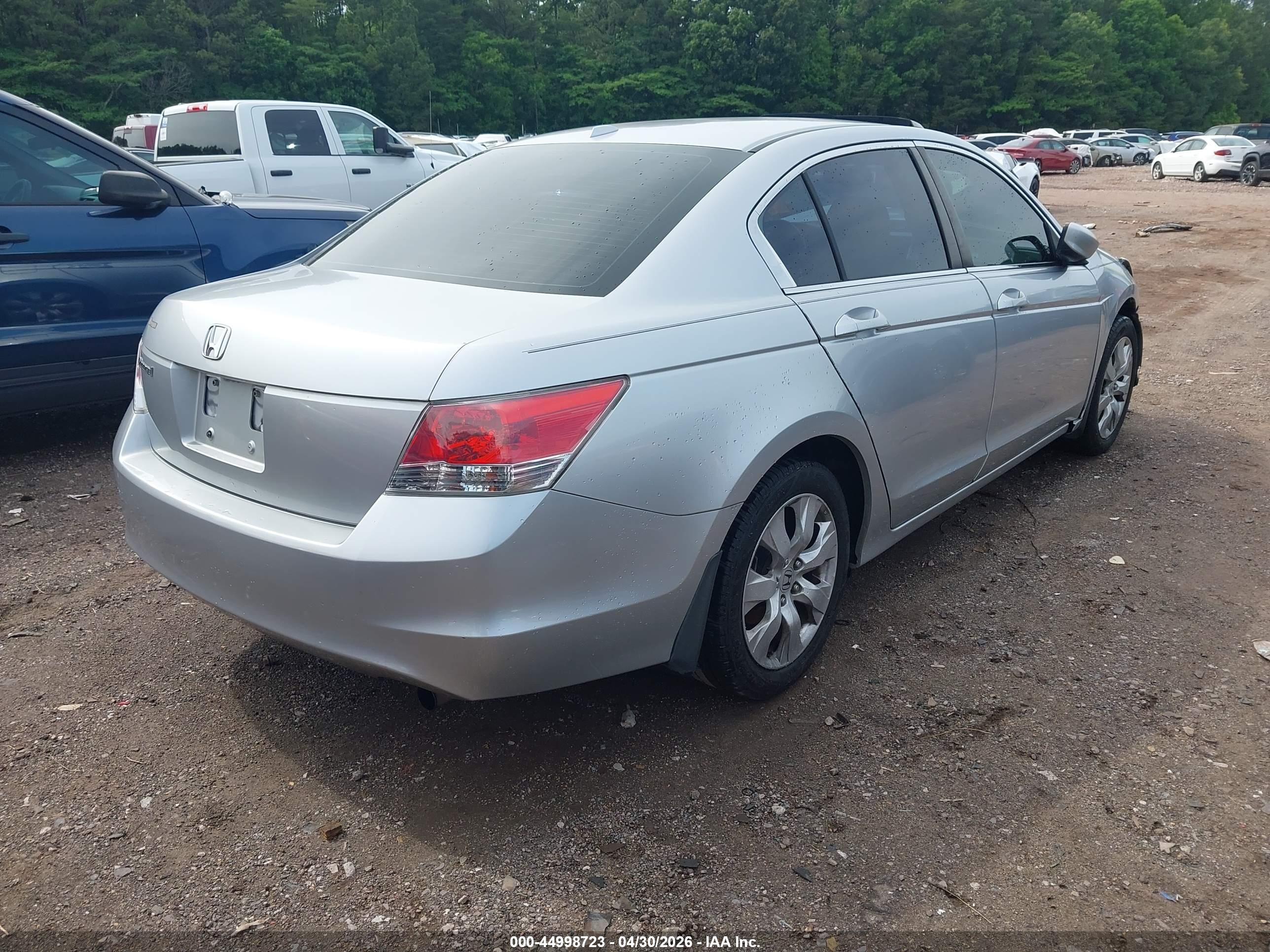 2008 Honda Accord 2.4 Ex-l Silver vin: 1HGCP26818A036997